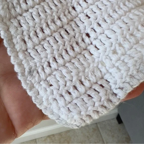 EILEEN FISHER White Open Front Cardigan - Picture 9 of 9